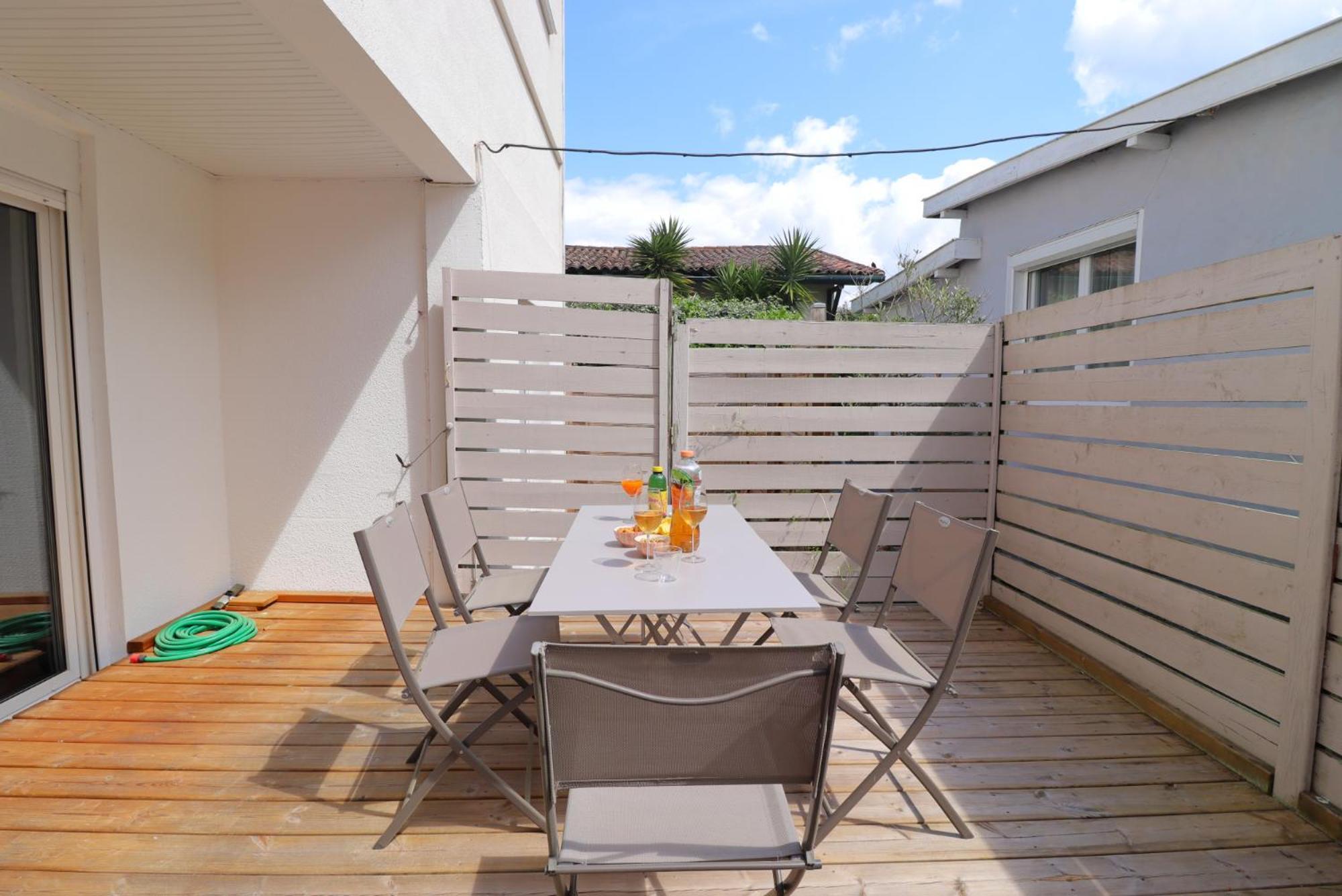 Le Spazioso - T3 Arcachon Avec Terrasse Privative Zimmer foto